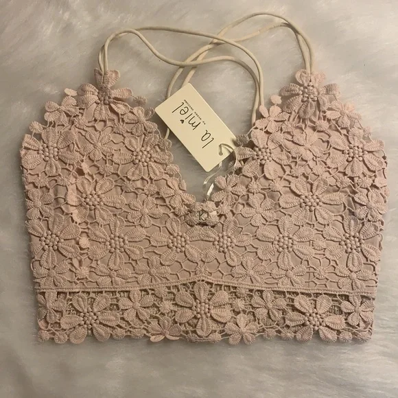 Crochet Lace Bralette - Picture 5 of 14